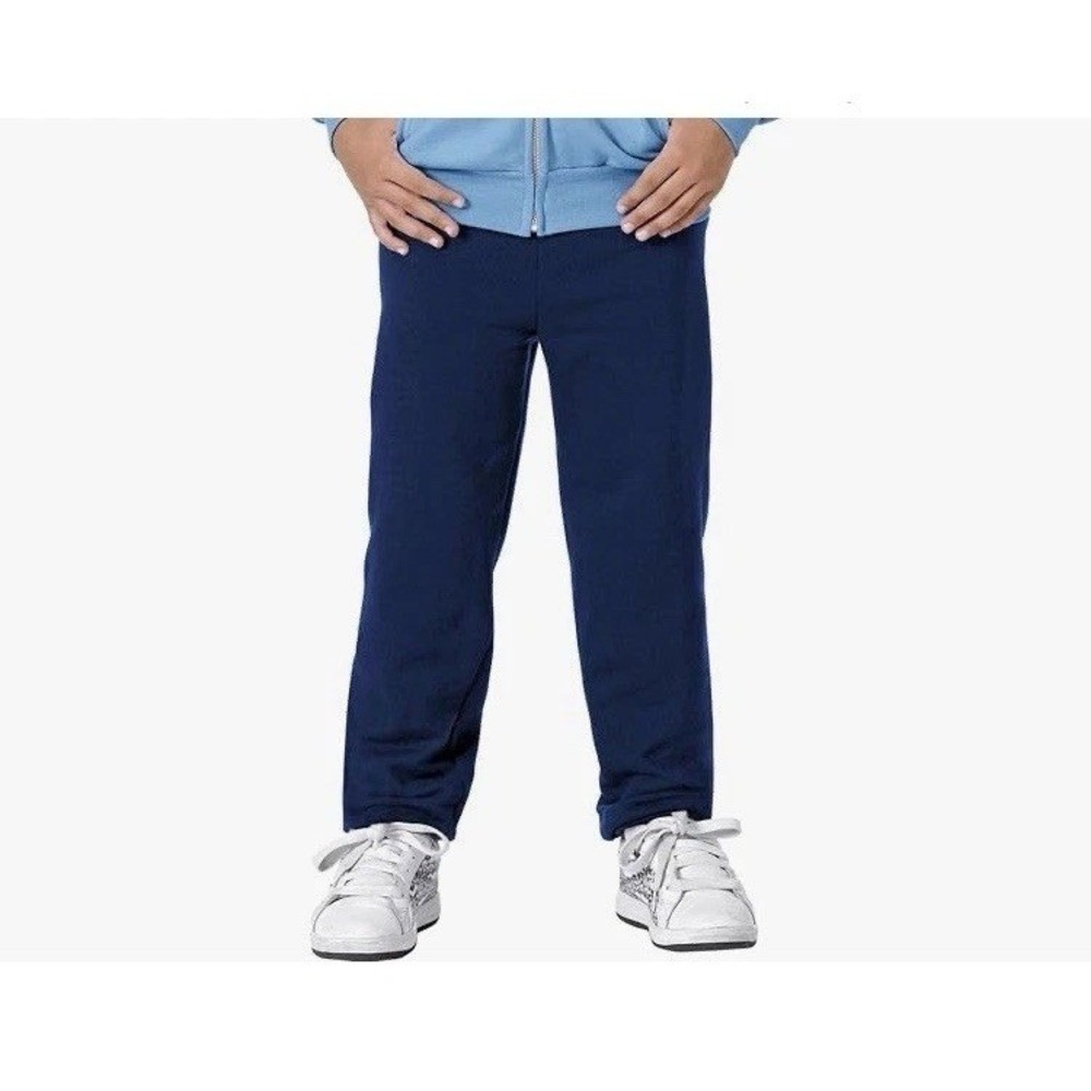Hanes Boys Youth COMFORTBLEND EcoSmart Fleece Pants Black Size L C130